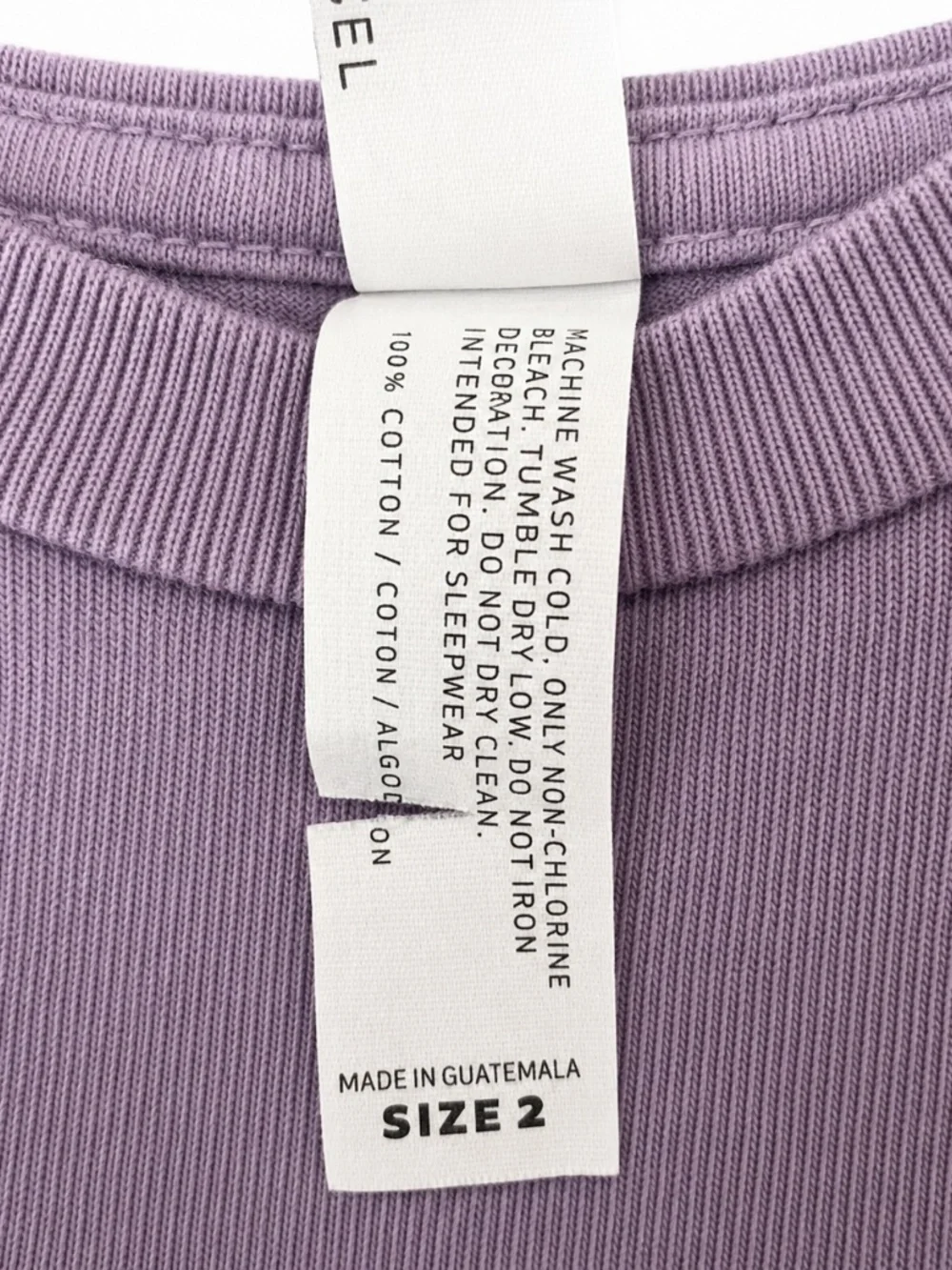 Rabbit Skins Aspen Lavender Purple Toddler T-Shirt Size 2T